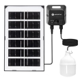 Aigostar - LED napelemes lámpa érzékelővel LED/35W/12V 3000 mAh 6500K IP65 átm. 10 cm + távirányító