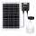 Aigostar - LED napelemes lámpa érzékelővel LED/70W/12V 6000 mAh 6500K IP65 átm. 12 cm + távirányító