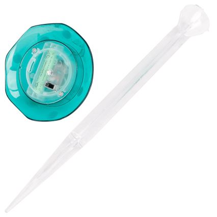 Aigostar - LED napelemes lámpa LED/0,006W/1,2V 100 mAh 2700K IP44 zöld