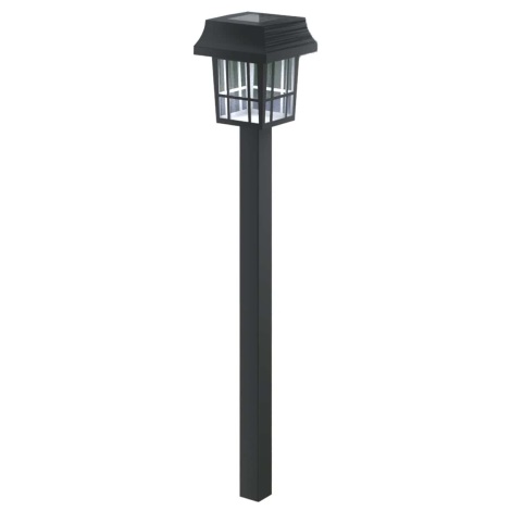 Aigostar - LED Napelemes lámpa LED/0,006W/1,2V 32 cm fekete 6500K IP44