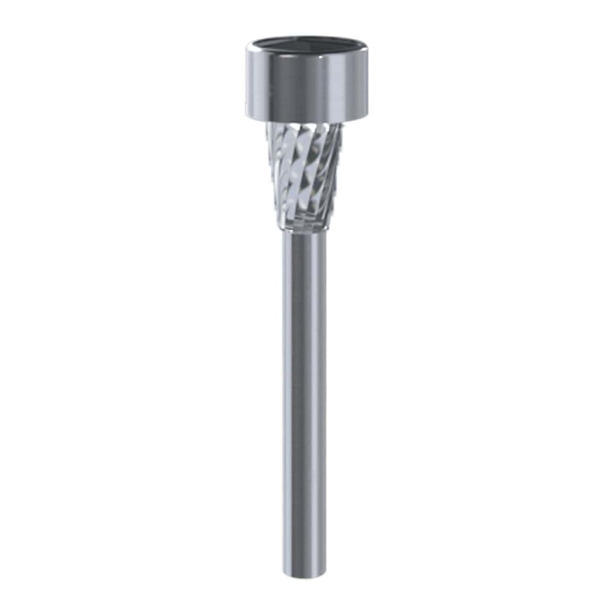 Aigostar - LED Napelemes lámpa LED/0,006W/1,2V 40 mAh 29,5 cm matt króm 6500K IP44