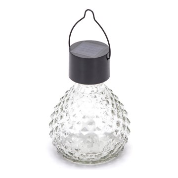 Aigostar - LED Napelemes lámpa LED/0,006W/1,2V fekete 100 mAh 2700K IP44