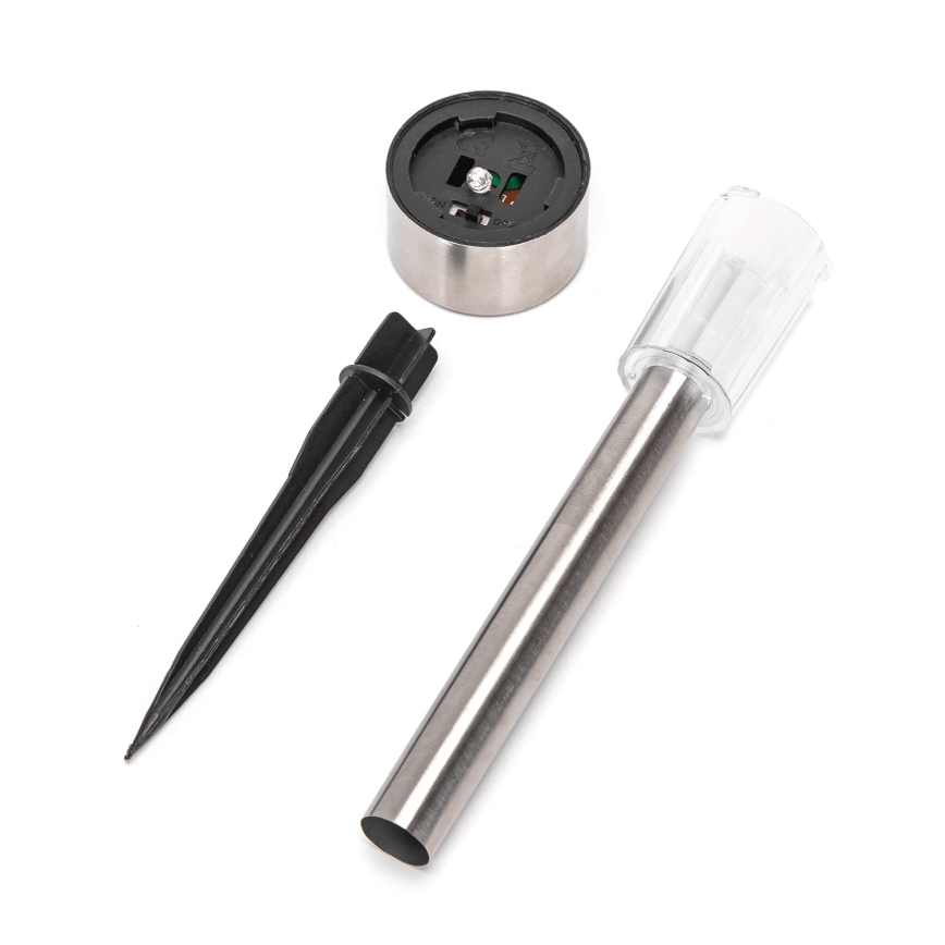 Aigostar - LED napelemes lámpa LED/2V IP44 40 mAh matt króm