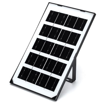 Aigostar - LED Napelemes lámpa LED/35W/12V 3000 mAh 6500K átm. 16,8 cm + távirányítás