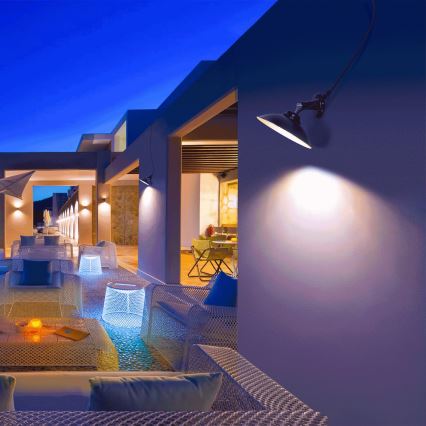 Aigostar - LED napelemes lámpa érzékelővel LED/3,2V 3000K/4000K/6500K IP65 5000 mAh távirányítóval