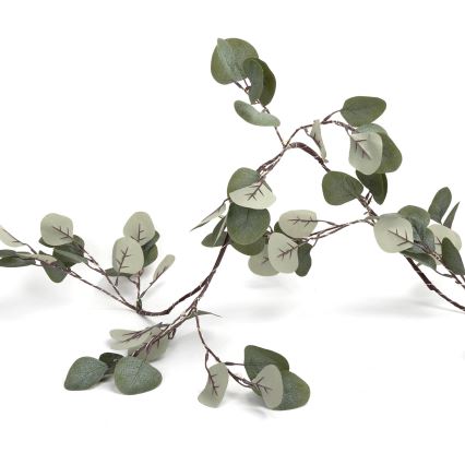 Aigostar - LED Napelemes fényfüzér 110xLED/4m IP65 300 mAh meleg fehér eukaliptusz