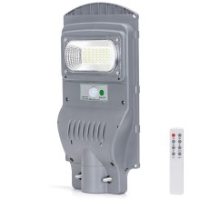 Aigostar - LED Napelemes utcai lámpa érzékelővel LED/50W/3,2V IP65 6500K + távirányítás