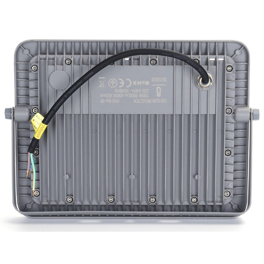 Aigostar - LED Reflektor LED/100W/230V szürke 4000K IP65