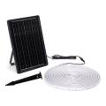 Aigostar - LED RGB állítható fényerejű napelemes szalag LED/10W/3,2V 10 m IP65 8000 mAh + távirányító