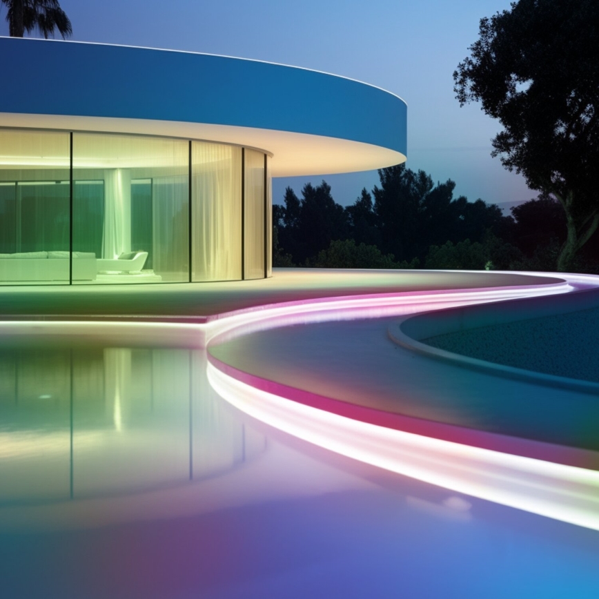 Aigostar - LED RGB állítható fényerejű napelemes szalag LED/20W/3,2V 20 m IP65 20000 mAh + távirányító