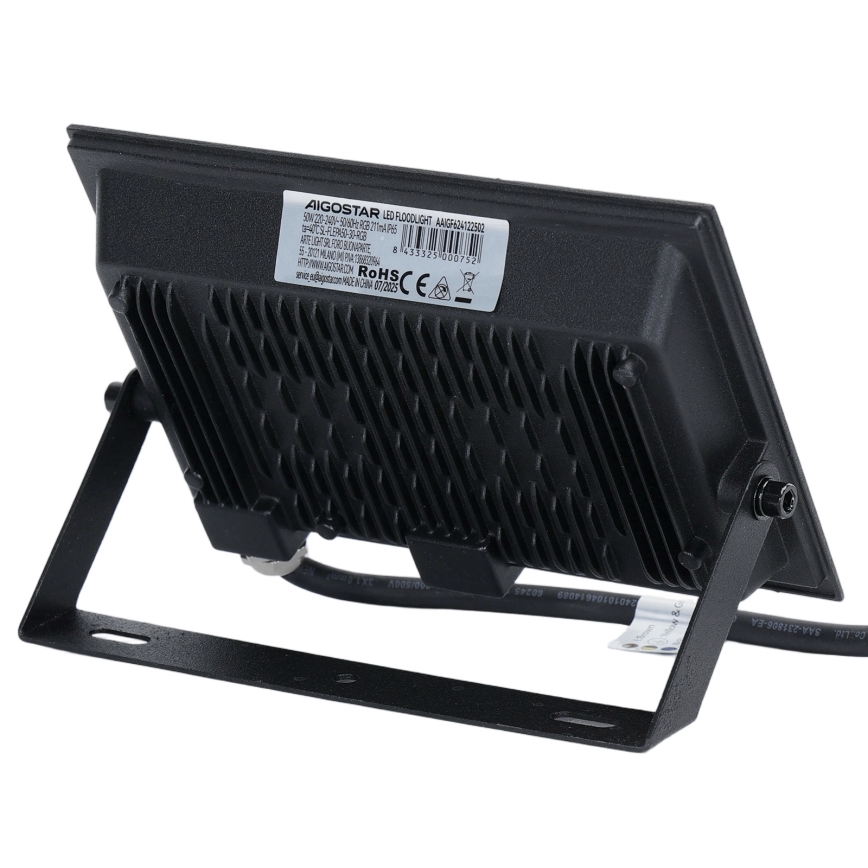 Aigostar - LED RGB dimmelhető reflektor LED/50W/230V IP65 + távirányító
