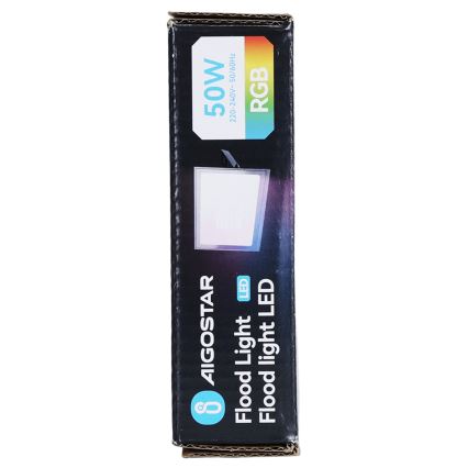 Aigostar - LED RGB dimmelhető reflektor LED/50W/230V IP65 + távirányító