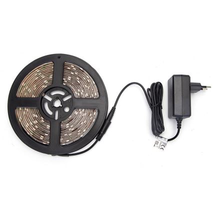 Aigostar - LED RGB fényerőszabályozható szalag 5m LED/24W/12/230V IP65 + távirányító