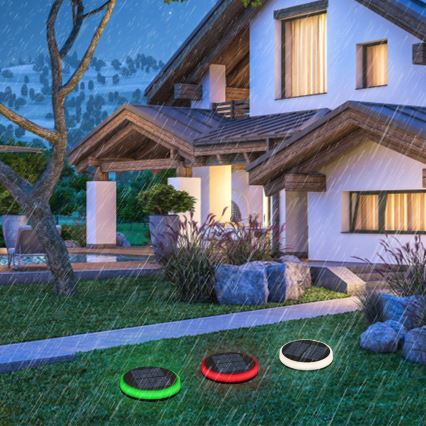 Aigostar - LED RGB Napelemes lámpa LED/0,6W/3,7V IP65