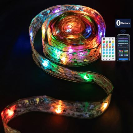 Aigostar - LED RGBICW Okos kültéri MESH füzér 100× LED 10 m IP44 + távirányító