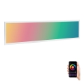 Aigostar - LED RGBW Dimmelhető álmennyezeti panel MESH LED/36W/230V 2700-6500K 120x30 cm