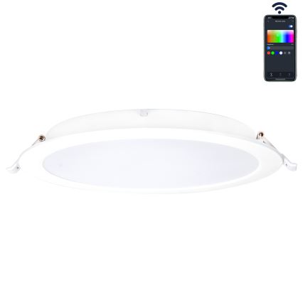 Aigostar - LED RGBW Dimmelhető fürdőszobai beépíthető lámpa MESH Smart LED/18W/230V 2700-6500K IP44