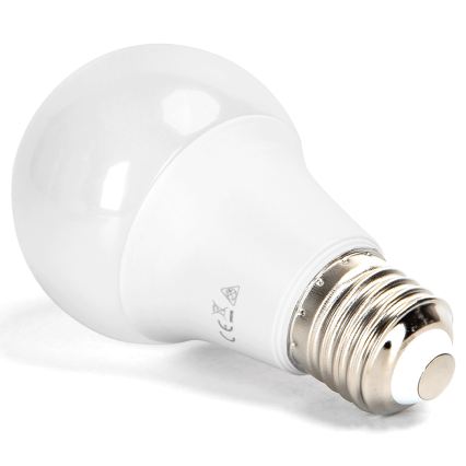 Aigostar - LED RGBW dimmelhető A60 izzó E27/8W/230V 3000K + távirányító