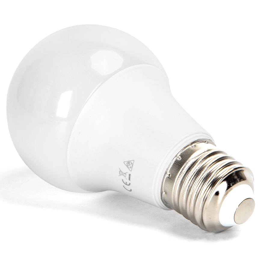 Aigostar - LED RGBW dimmelhető A60 izzó E27/8W/230V 3000K + távirányító
