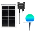 Aigostar - LED RGBW dimmelhető kültéri lámpa MESH LED/20W/3,7V 4000mAh 2700-6500K IP65 átm. 15 cm + távirányító