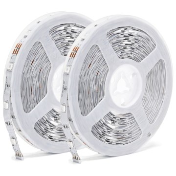 Aigostar - LED RGBW dimmelhető LED szalag/48W/12V 2x7,5 m Wi-Fi