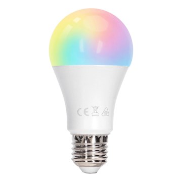Aigostar - LED RGBW fényerőszabályozható izzó A60 E27/10W/230V 3000K + távirányítóval