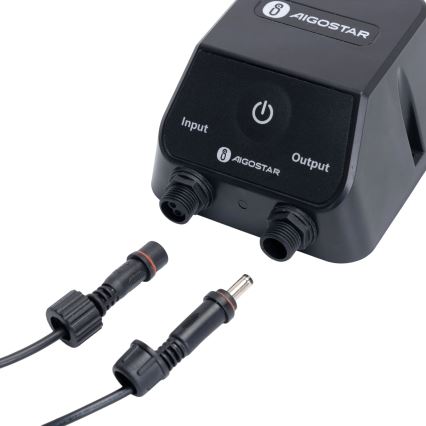 Aigostar - LED RGBW Dimmelhető napelemes csillár MESH LED/35W/3,7V 8000 mAh 2700K-6500K IP65 átm. 50 cm