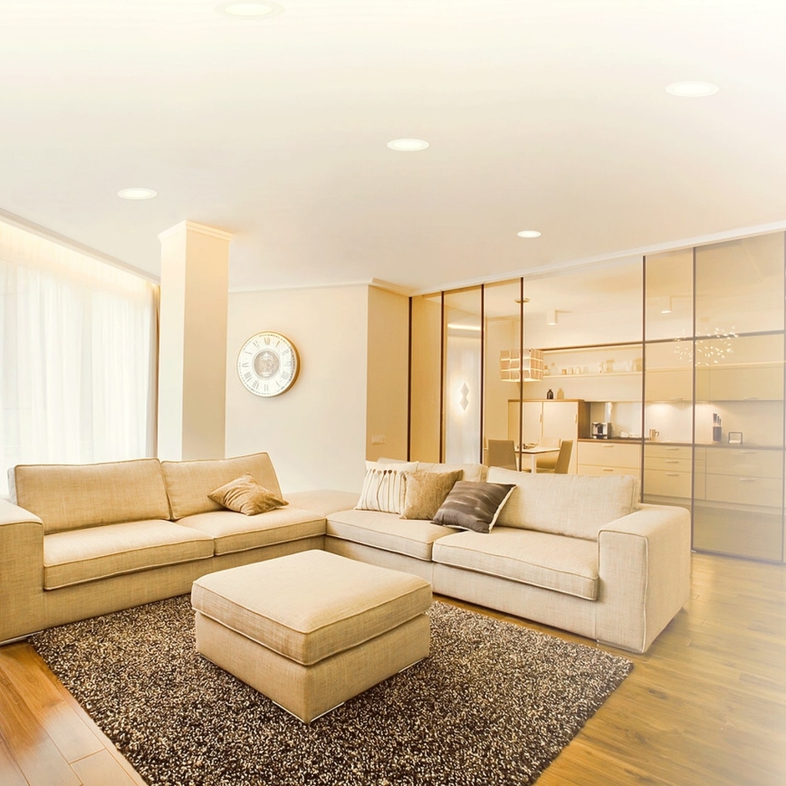 Aigostar - LED RGBW Szabályozható beépíthető lámpa LED/15W/230V 2700-6500K átm. 17,5 cm Wi-Fi