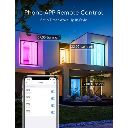 Aigostar - LED RGBW dimmelhető mennyezeti lámpa 18W/230V átmérő 34 cm Wi-Fi