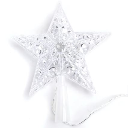 Aigostar - LED RGBY karácsonyi dekoráció 16xLED/3xAA csillag