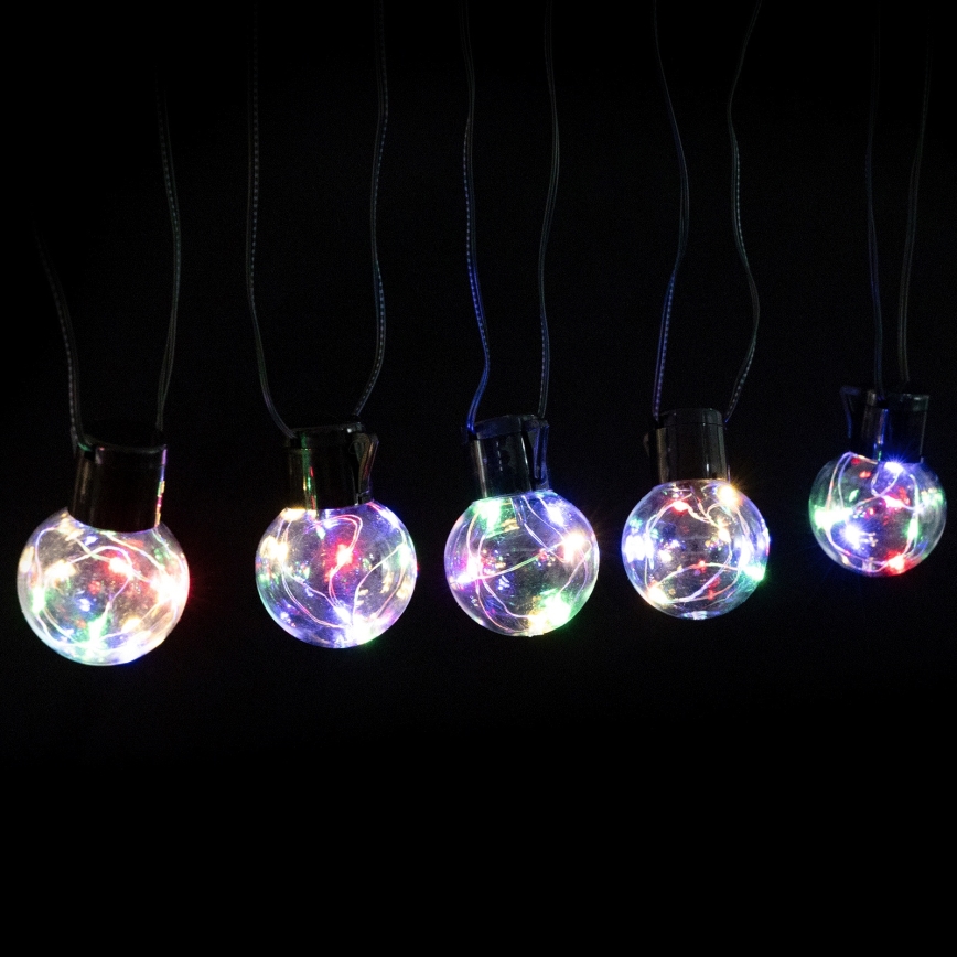 Aigostar - LED kültéri dekorációs fényfüzér 160 LED 10 m IP44 többszínű