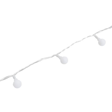 Aigostar - 50 LED-es kültéri dekorációs fényfüzér, 8 funkcióval, 5 m, IP44, többszínű