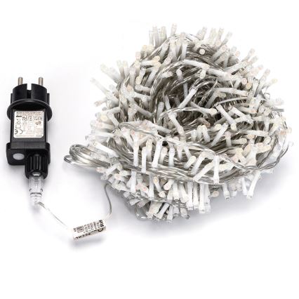 Aigostar - kültéri LED fényfüzér, 600 LED, 8 világítási mód, 30 m, IP44, többszínű