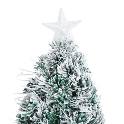 Aigostar - Kültéri LED karácsonyfa, 85 LED, 8 funkció, 0,9 m, IP44, többszínű