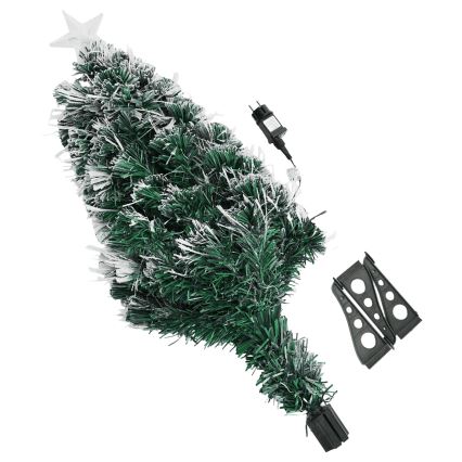 Aigostar - Kültéri LED karácsonyfa, 85 LED, 8 funkció, 0,9 m, IP44, többszínű