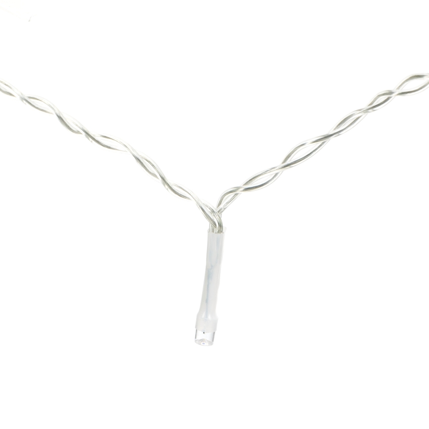 Aigostar - LED napelemes karácsonyi fényfüzér 120xLED/8 üzemmód 3x0,6 m 500 mAh IP65 többszínű