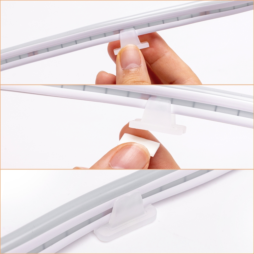 Aigostar - LED szalag 1m LED/4,9W/5V 6500K IP65