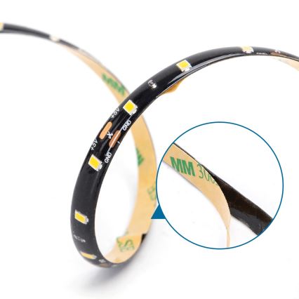 Aigostar - LED Szalag 2m LED/4,9W/5V 6500K IP65 fekete