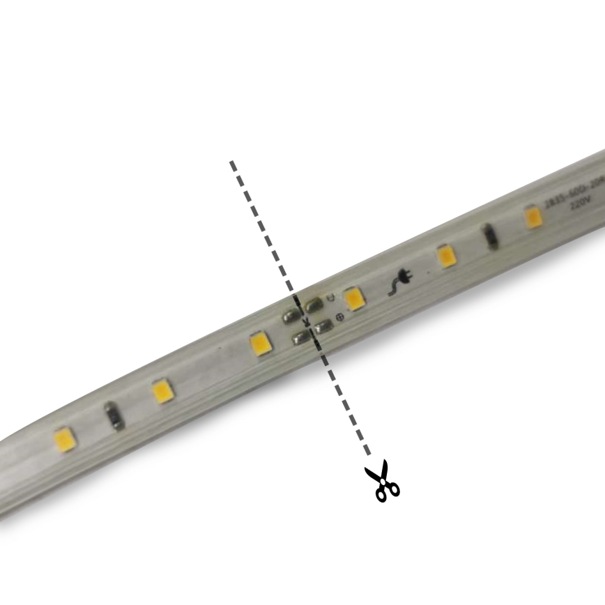 Aigostar - LED szalag LED/350W/230V 50m 6500K IP65