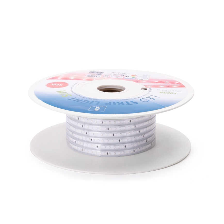 Aigostar - LED szalag LED/350W/230V 50m piros IP65