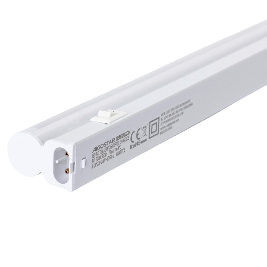 Aigostar - LED szekrény alatti lámpa LED/9W/230V 3000K 57,2 cm