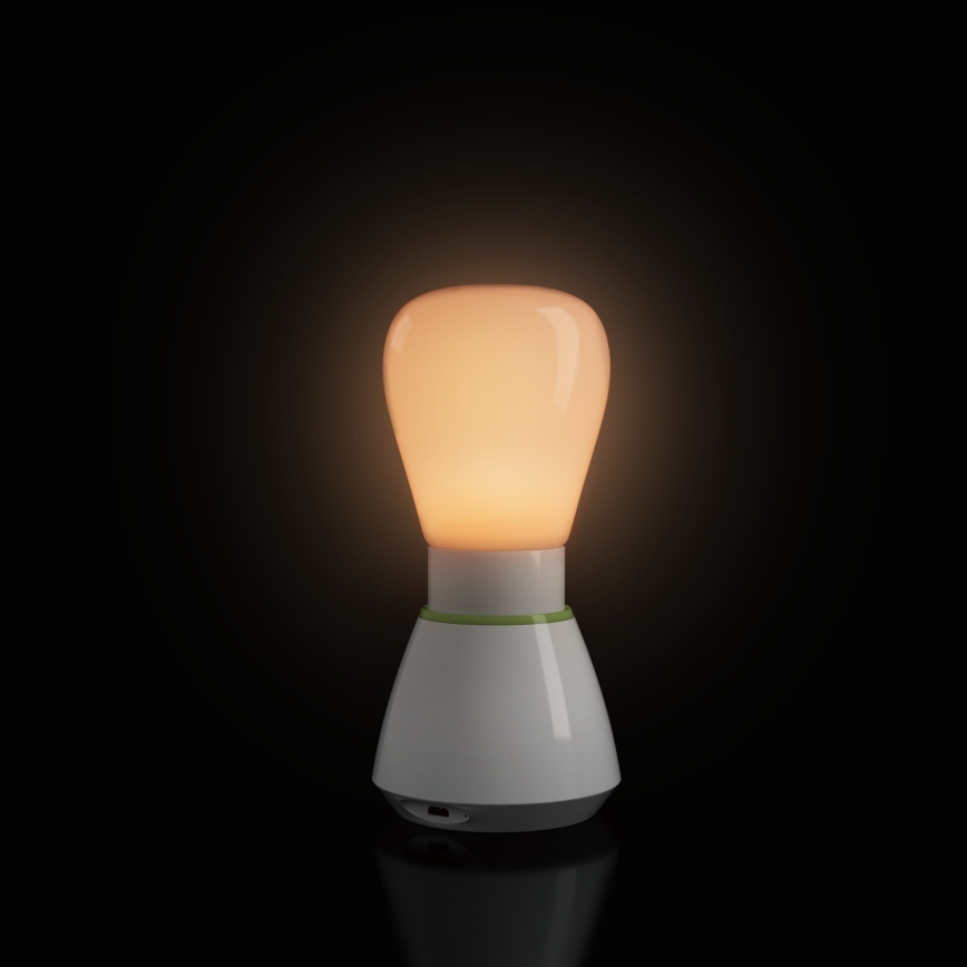 Aigostar - LED Újratölthető éjjeli fény LED/0,5W/5V 3000K 650mAh