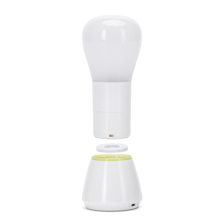 Aigostar - LED Újratölthető éjjeli fény LED/0,5W/5V 3000K 650mAh