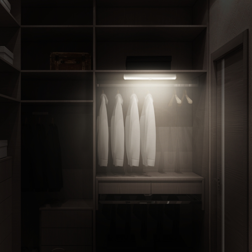 Aigostar - LED Újtraölthető bútorvilágítás érzékelővel LED/4W/5V 6500K