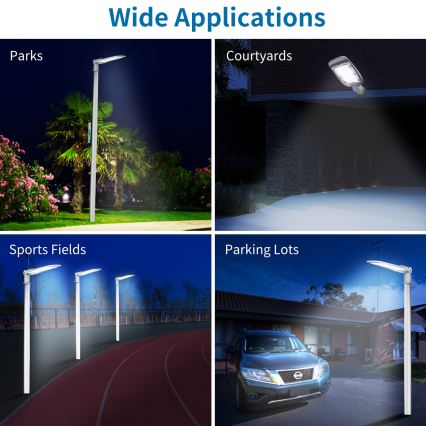 Aigostar - LED utcai lámpa SLIM LED/200W/230V 6500K IP65