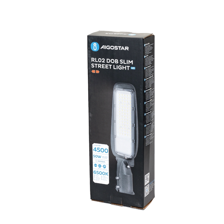 Aigostar - LED Utcai világítás LED/50W/230V 6500K IP65