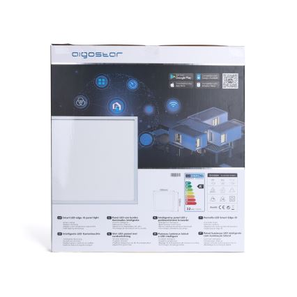 Aigostar - LED dimmelhető álmennyezeti panel 32W/230V Wi-Fi 60x60 cm