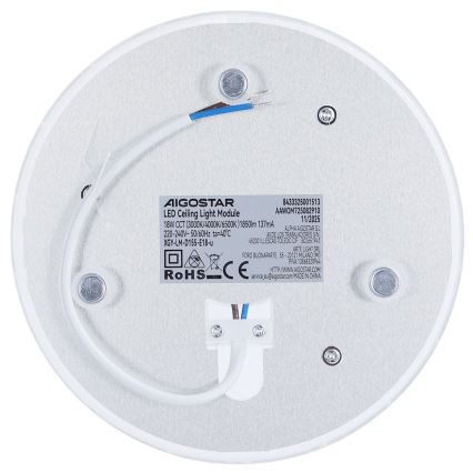 Aigostar - Mágneses LED-modul LED/18W/230V 3000/4000/6500K
