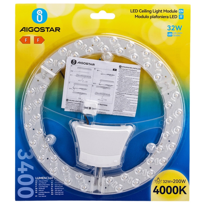 Aigostar - mágneses LED-modul LED/32W/230V 4000K