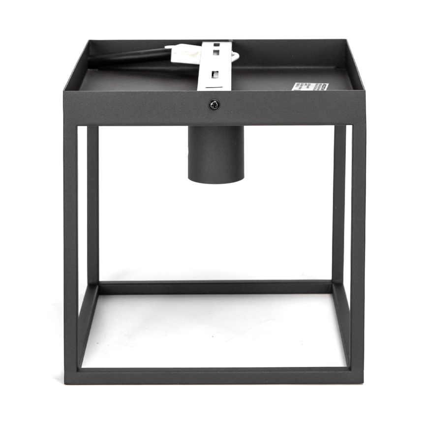 Aigostar - Mennyezeti lámpa 1xE27/40W/230V fekete